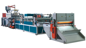 PP、PE Sheet Extruder (Can configure single / double colour printing system)